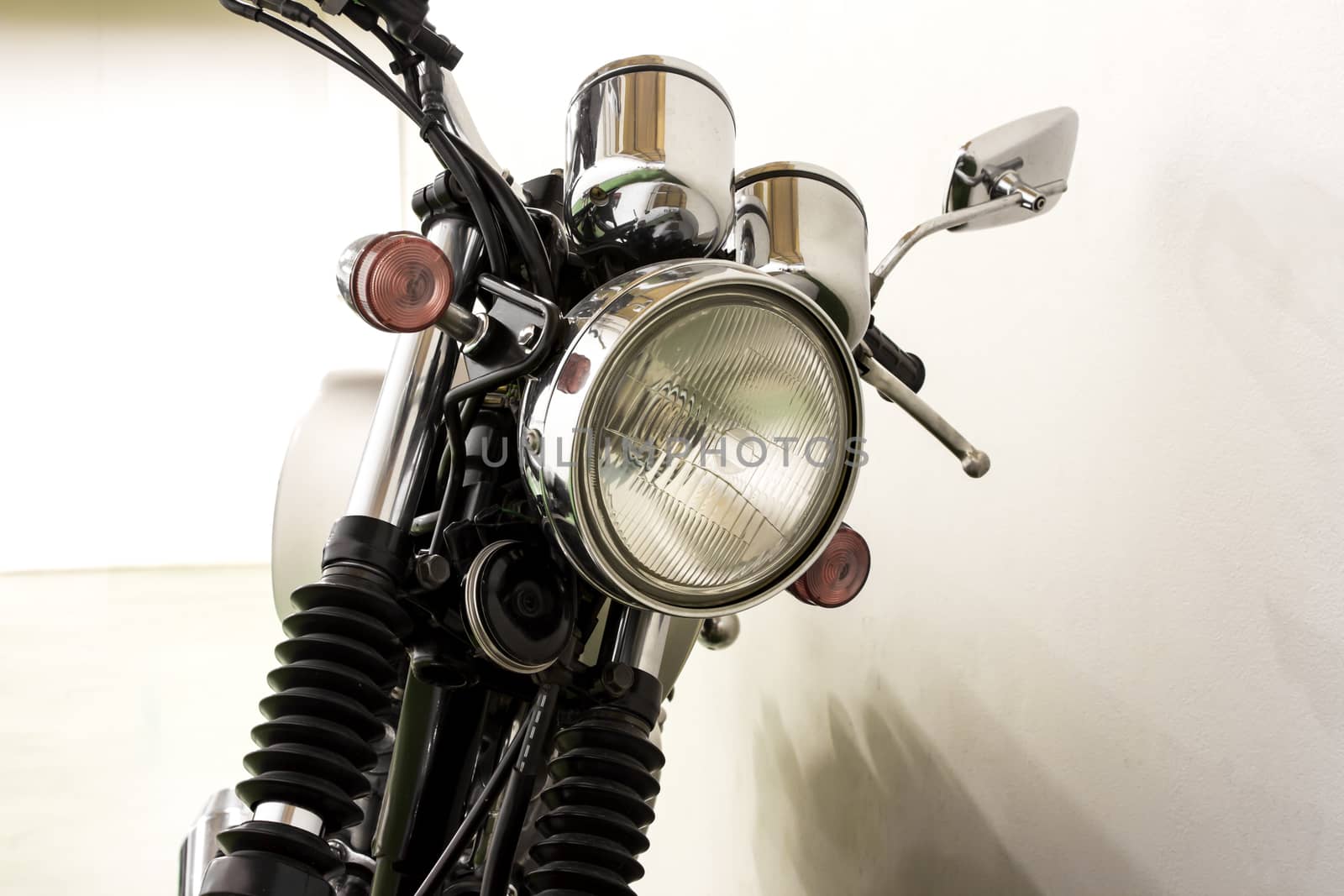 vintage Motorcycle detail