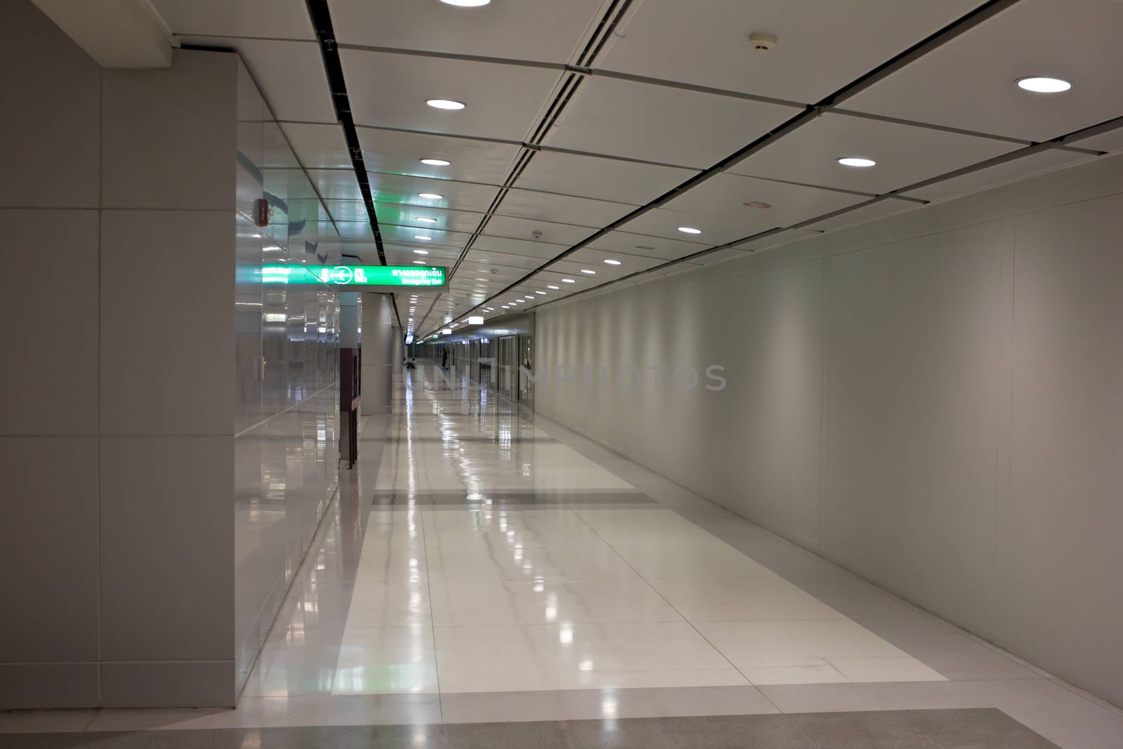 Futuristic guangzhou Airport interior by shutterbird