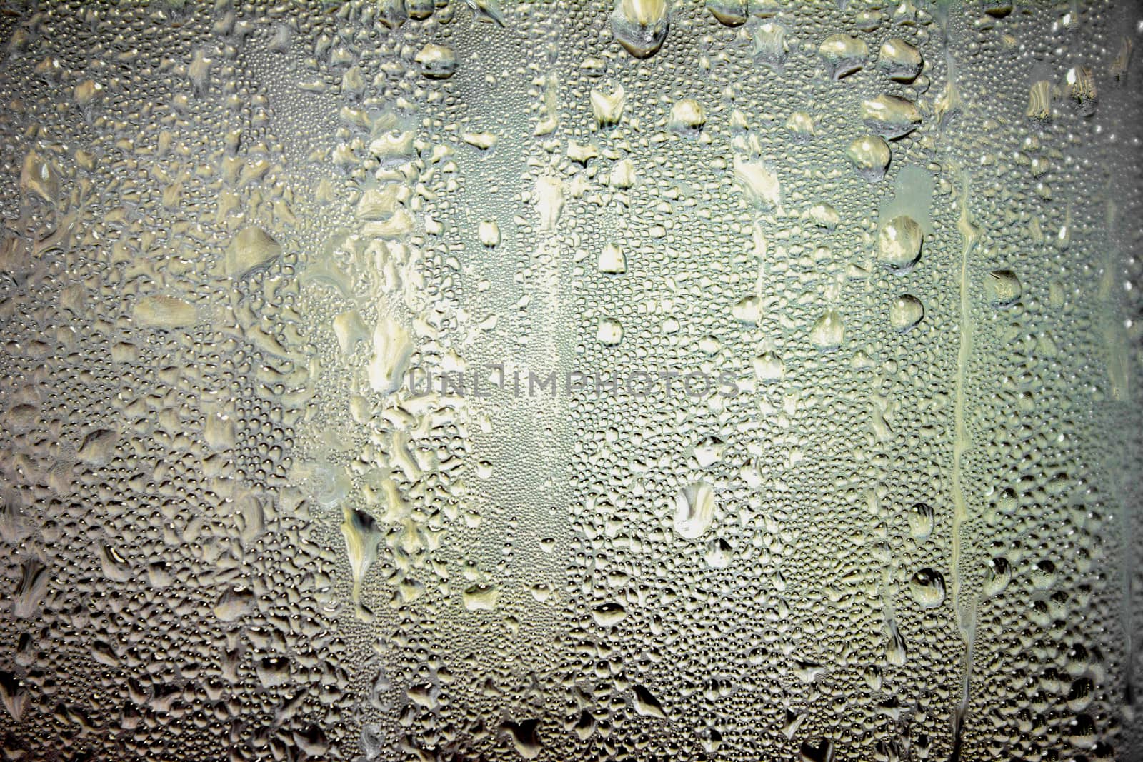 Drops water glass for background pattern