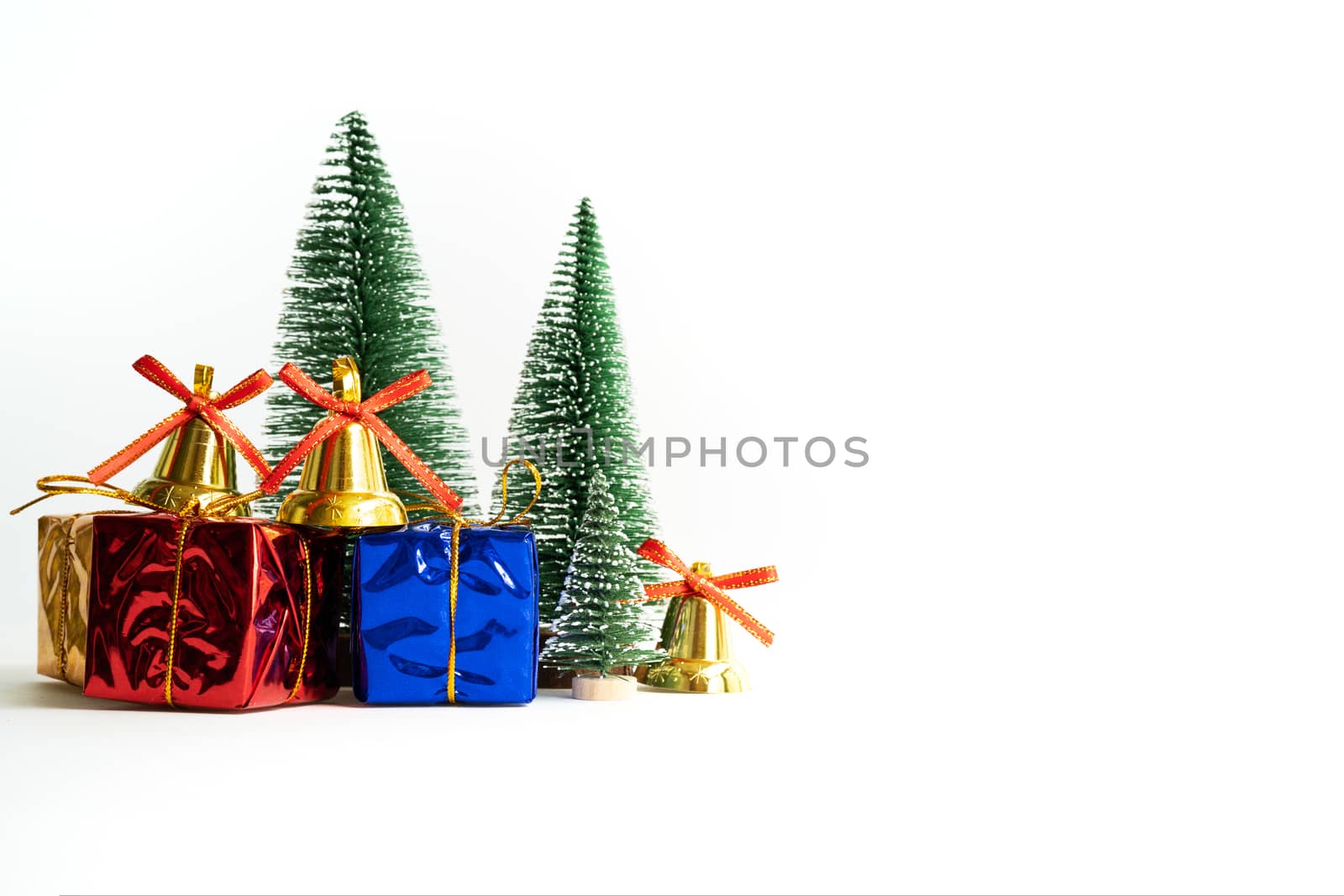 Merry Christmas and Happy new year, celebrate with new year gift