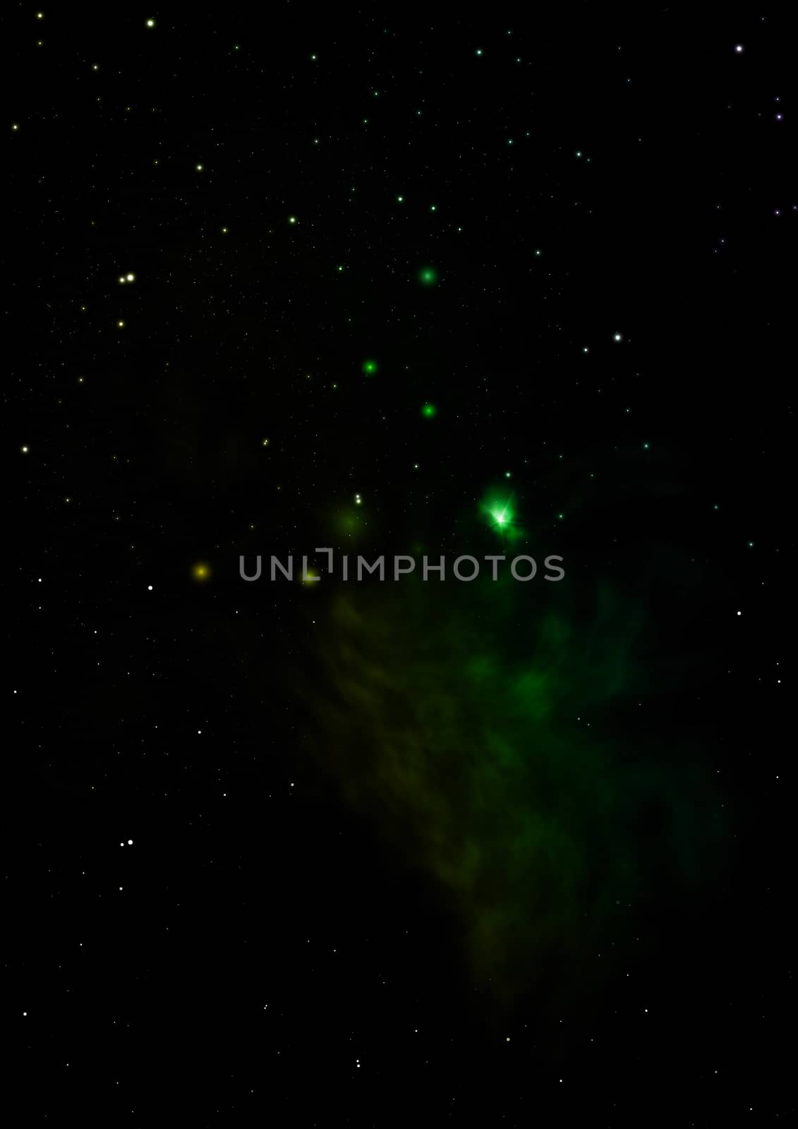 Star field in space a nebulae and a gas congestion. "Elements of this image furnished by NASA".
