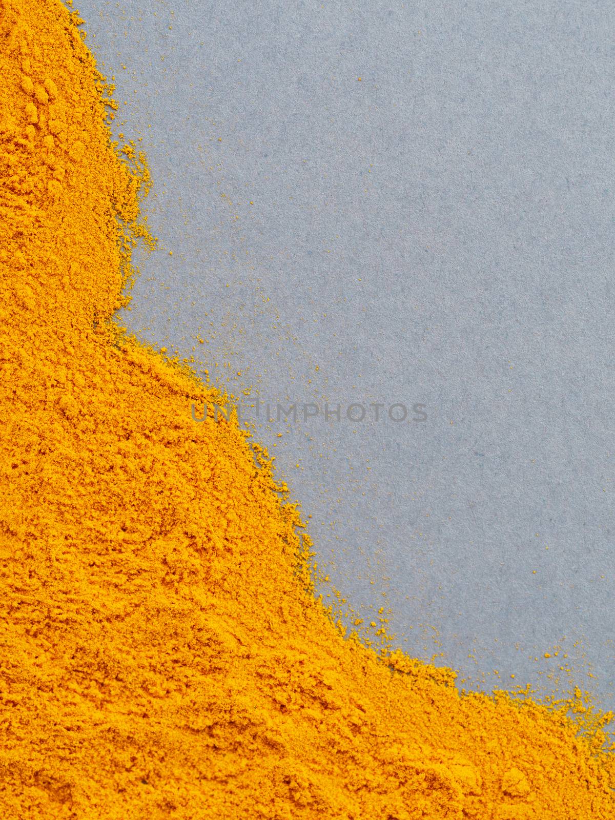 Turmeric Powder with copy space by fascinadora