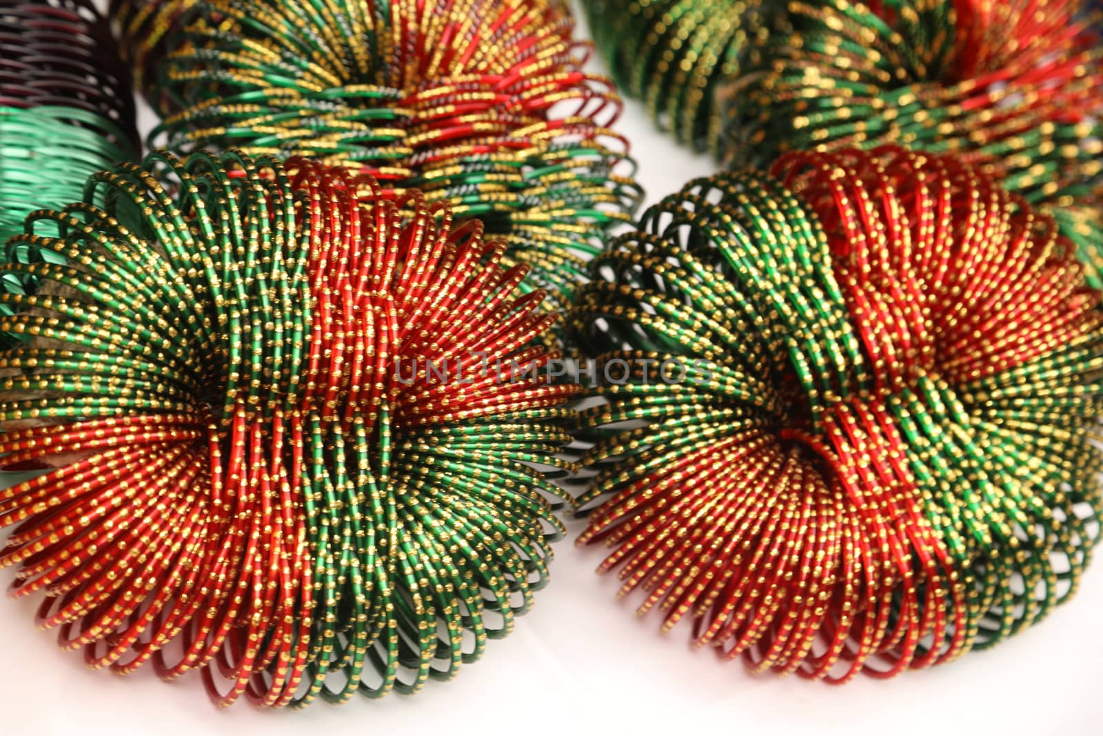 Color  Bangles closeup