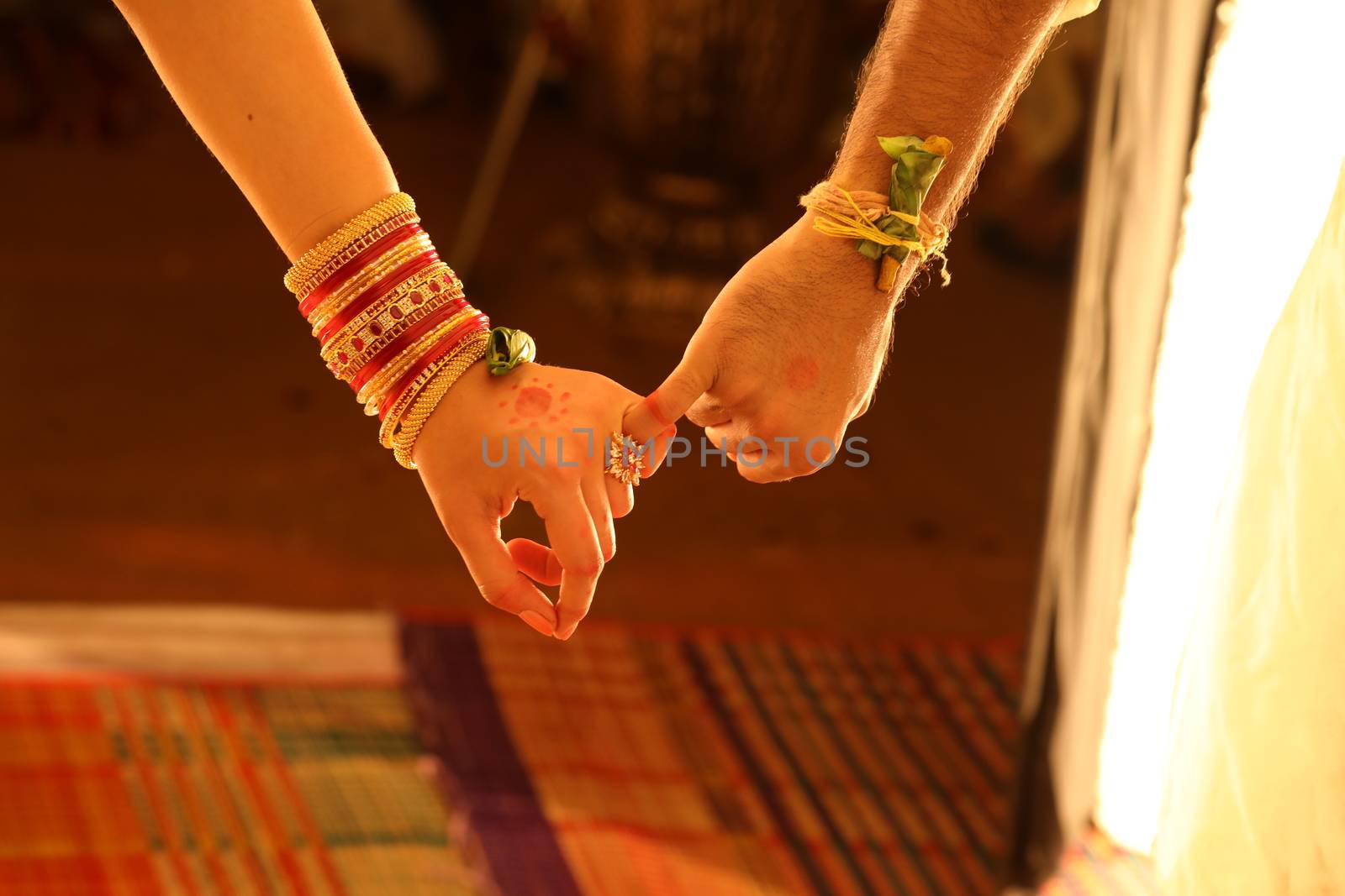 Traditional Hindu wedding ceremony