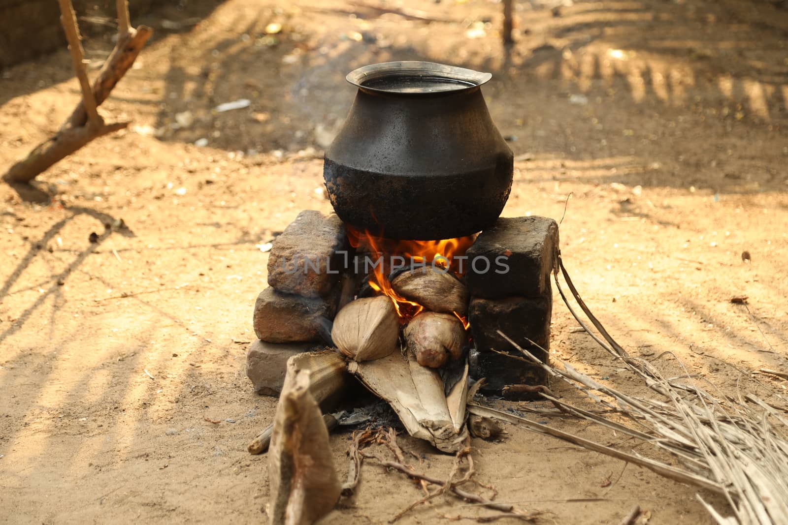 Stove at Rural Kitchen