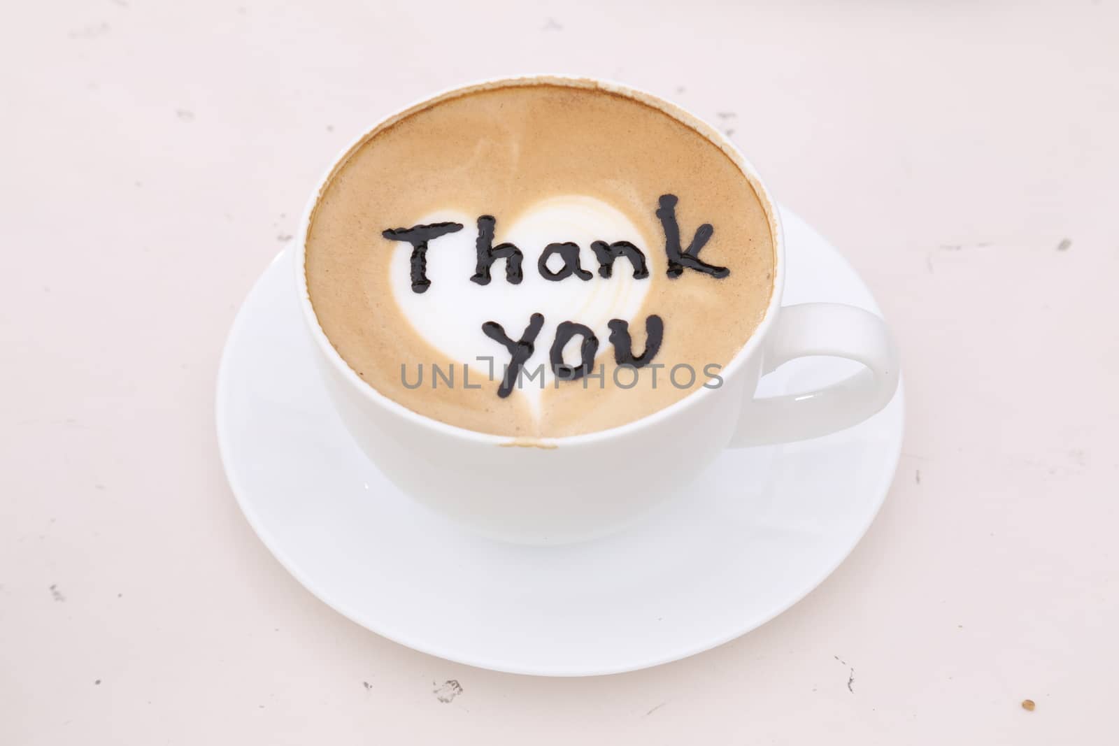 Thank you in a Coffee