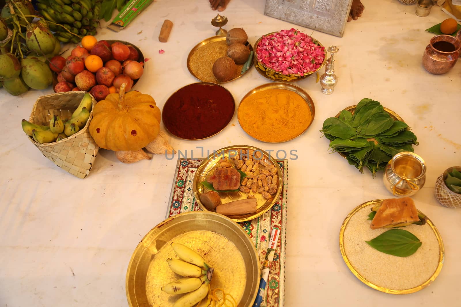 Indian Sweets Closeup