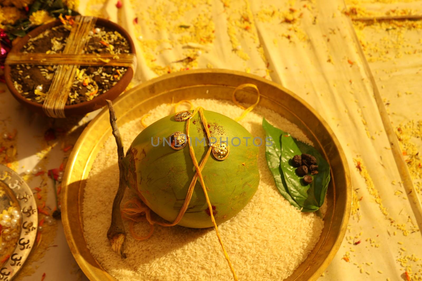 Traditional Hindu wedding ceremony by rajastills