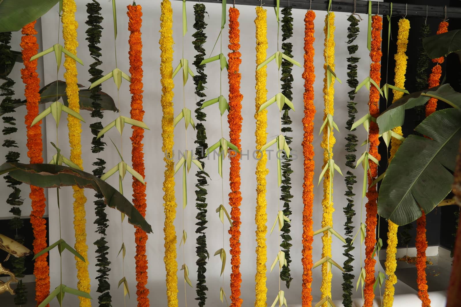 Flowers decoration at function