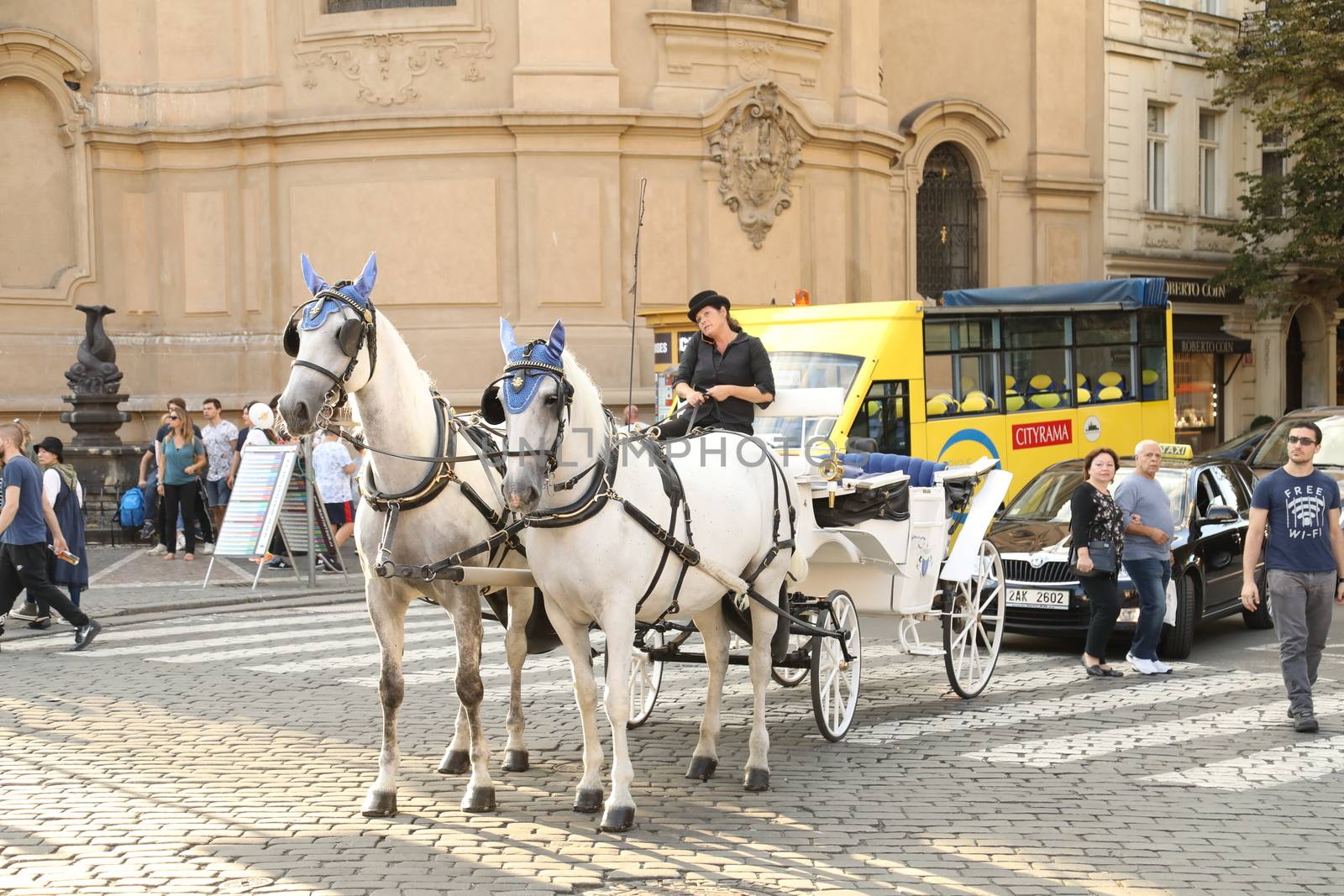 Tourist place in Prague Europe