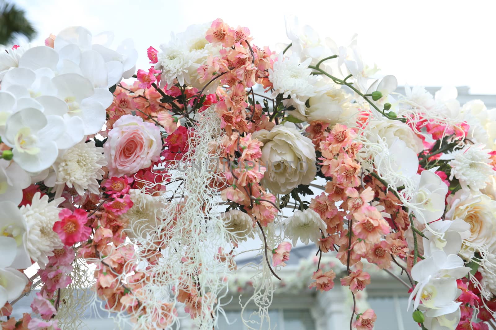 Flowers decoration at function