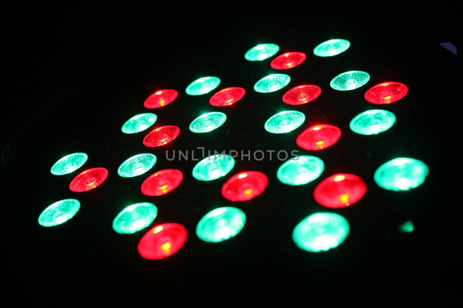 Abstract slow shutter lights