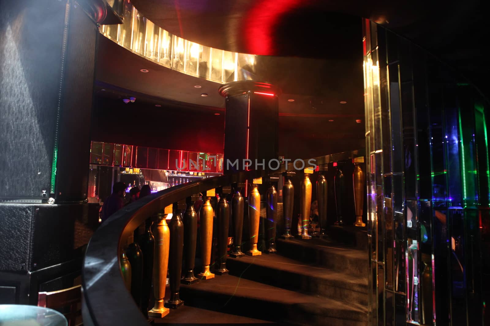 Abstract slow shutter lights