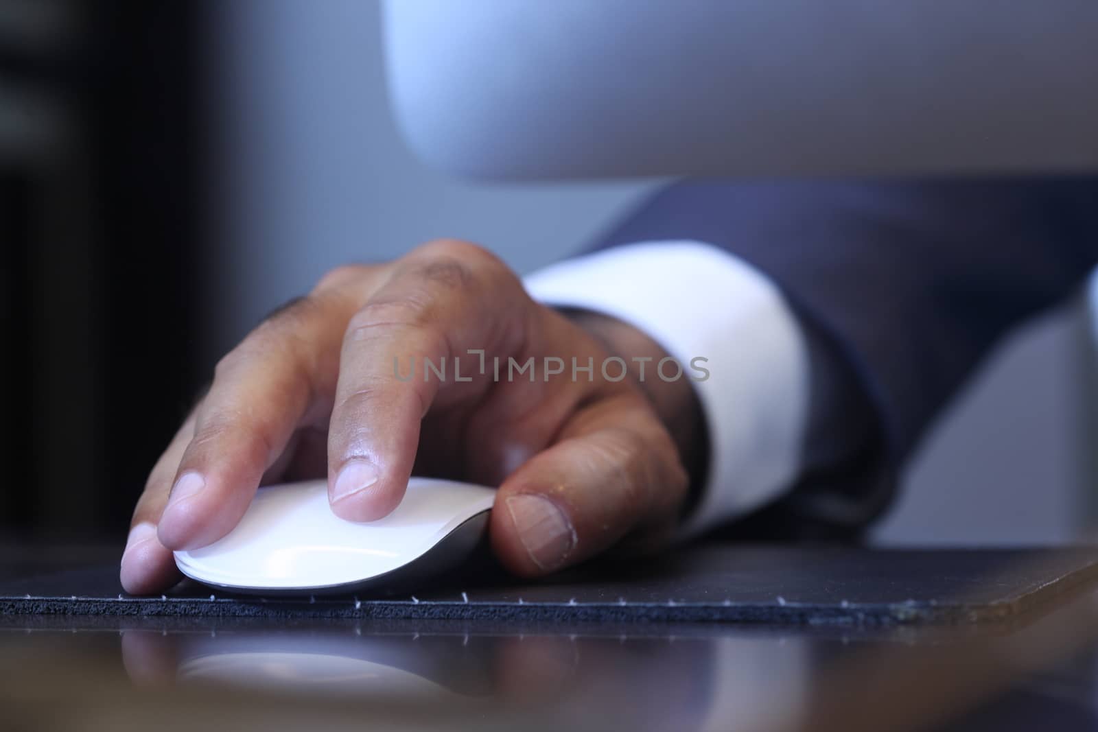 Computer Mouse in a hand