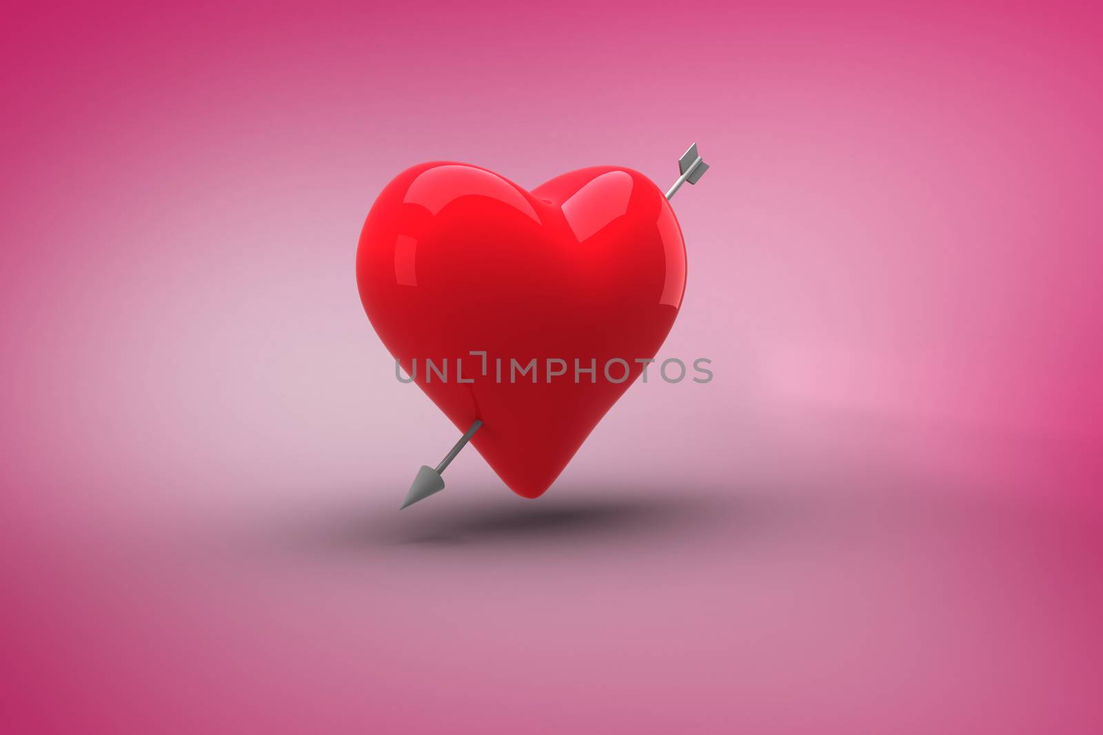 Composite image of red heart by Wavebreakmedia