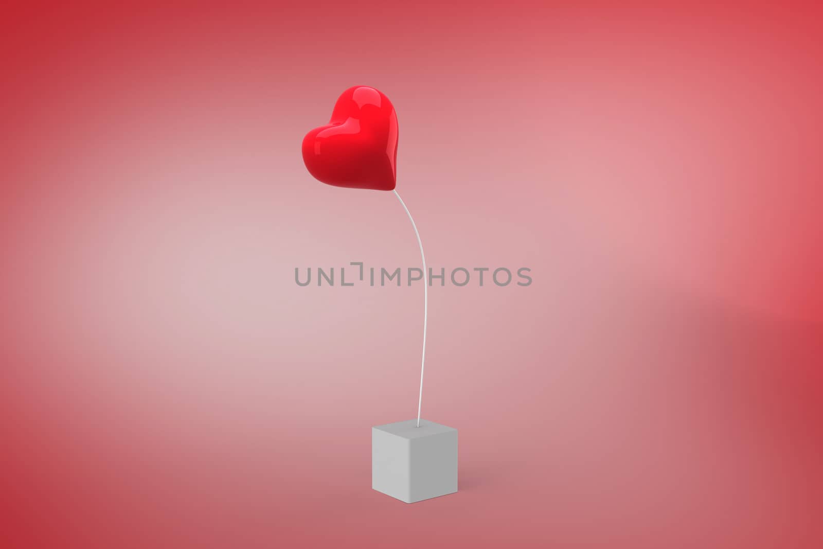 Composite image of red heart by Wavebreakmedia