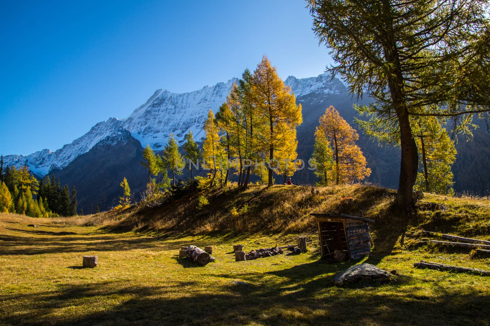 blatten in loschental in swiss