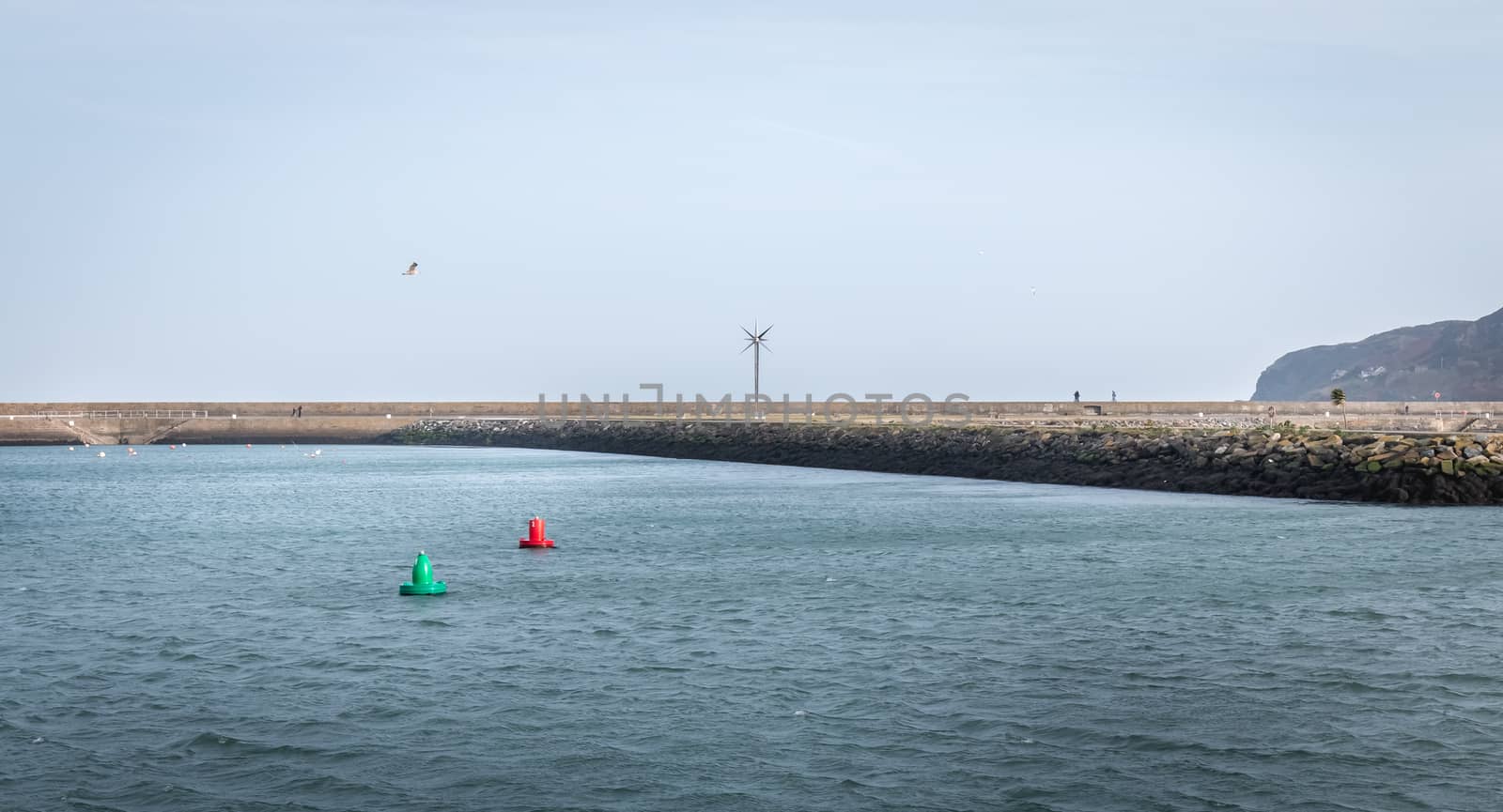 view of the fishing port of Howth, Ireland by AtlanticEUROSTOXX