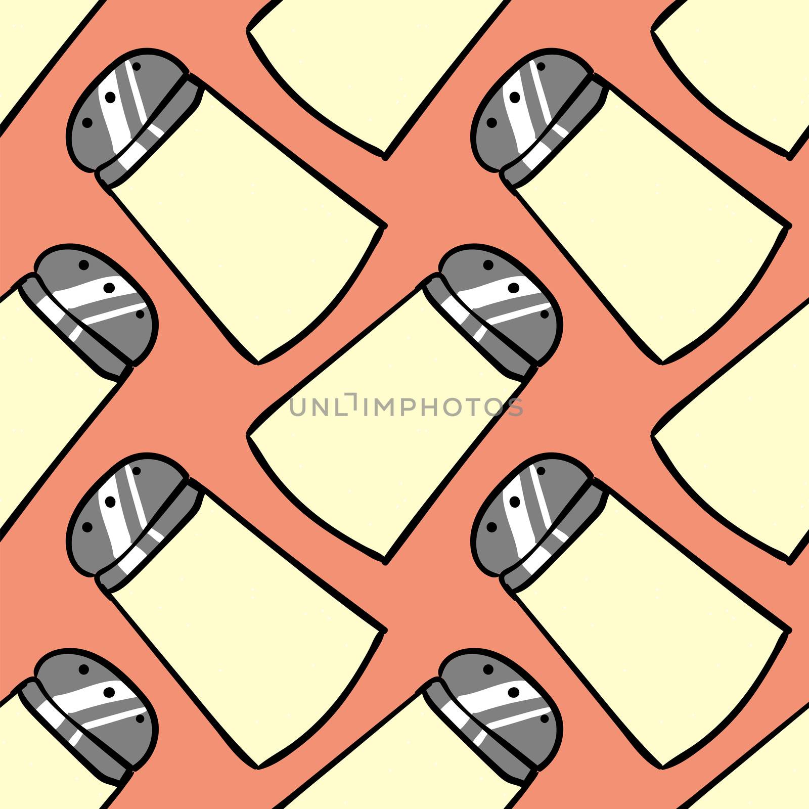 Salt shaker pattern , illustration, vector on white background by Morphart