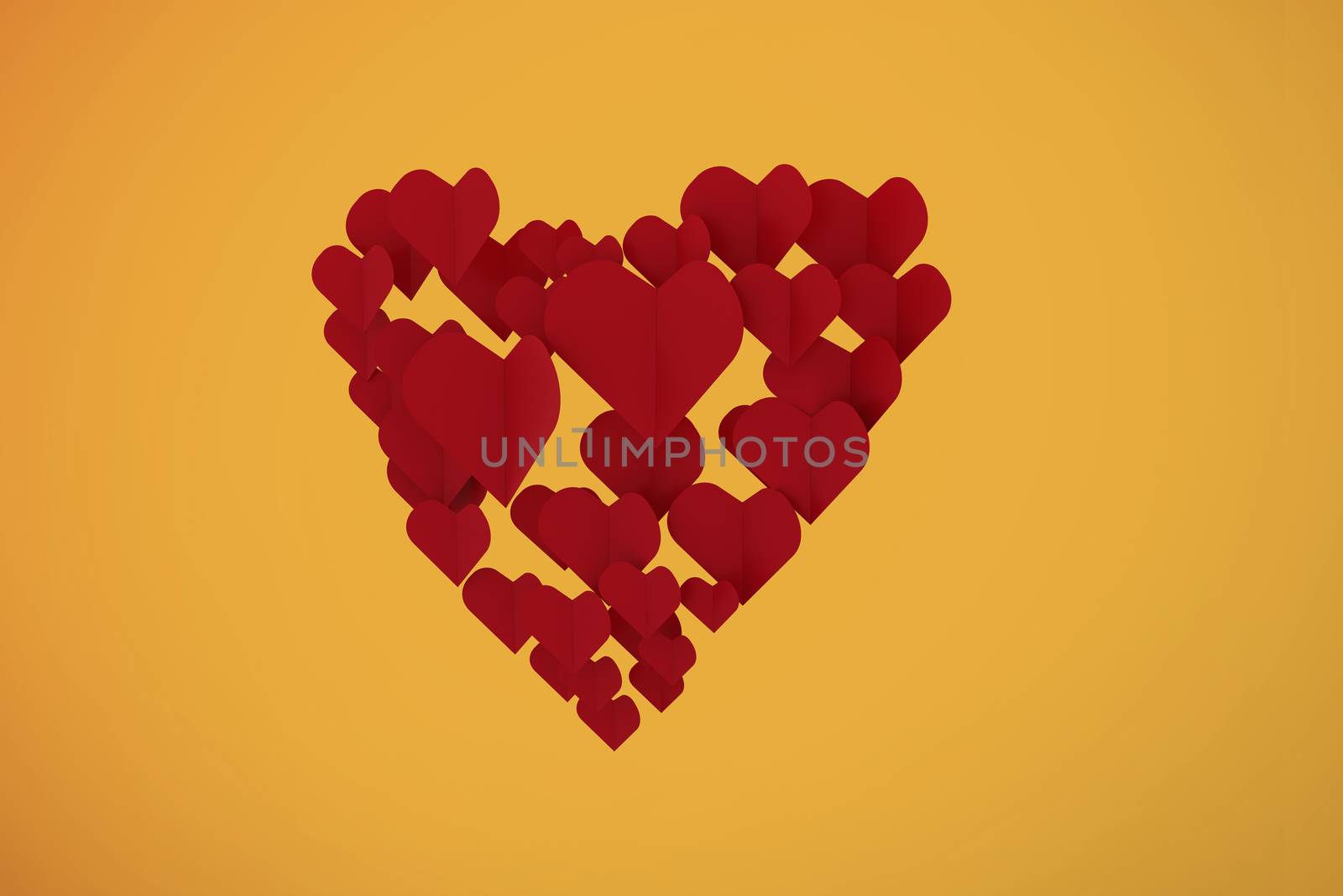 Composite image of love heart by Wavebreakmedia