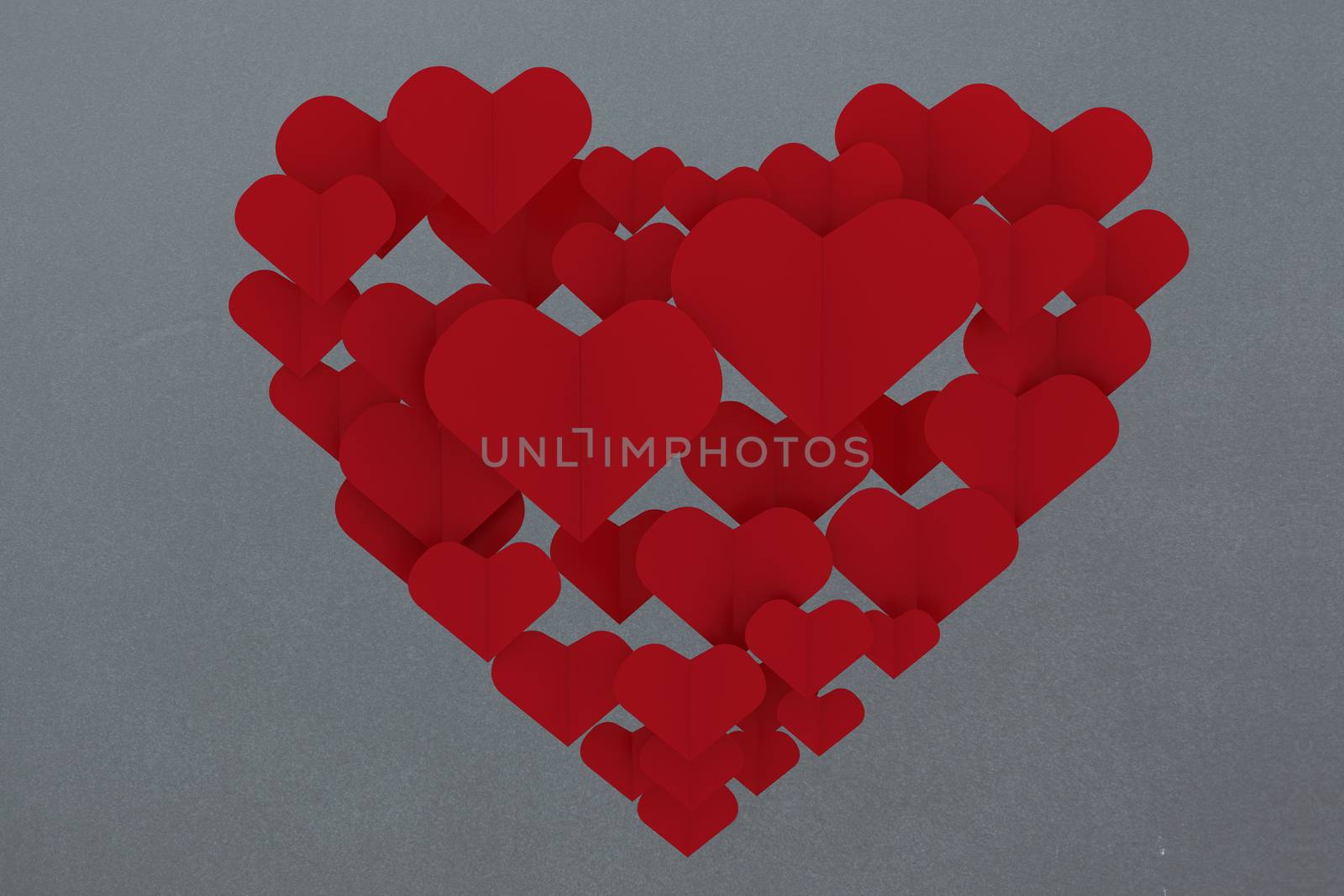 Composite image of love hearts by Wavebreakmedia