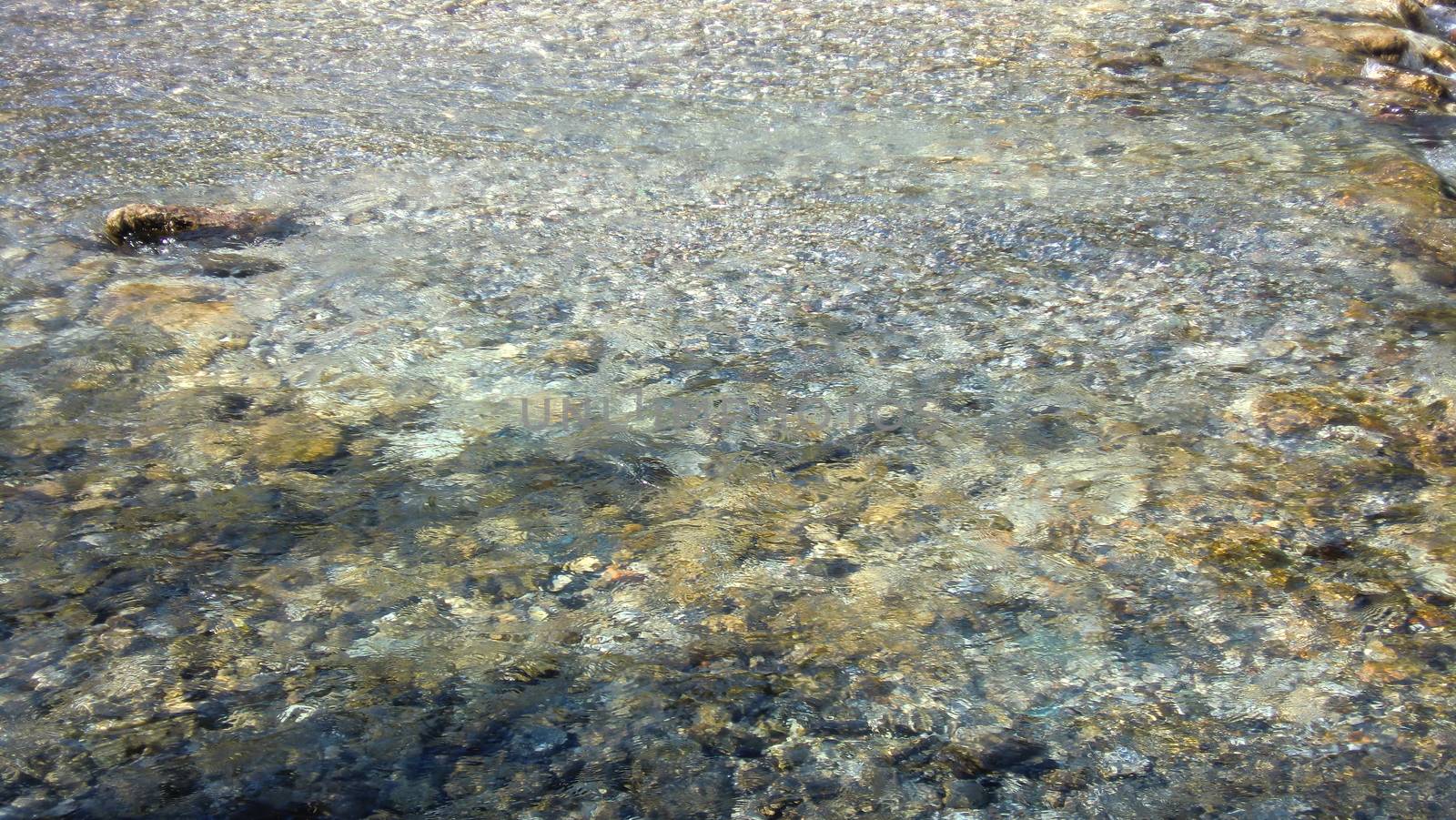 Torrent water texture with high level of detail