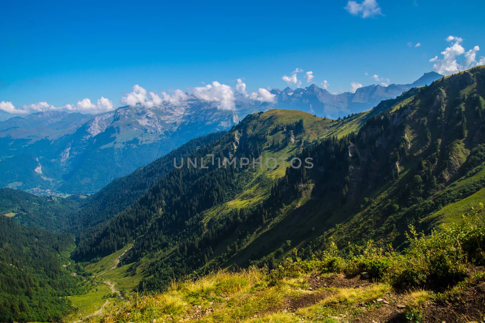 lake of vernant,swiss