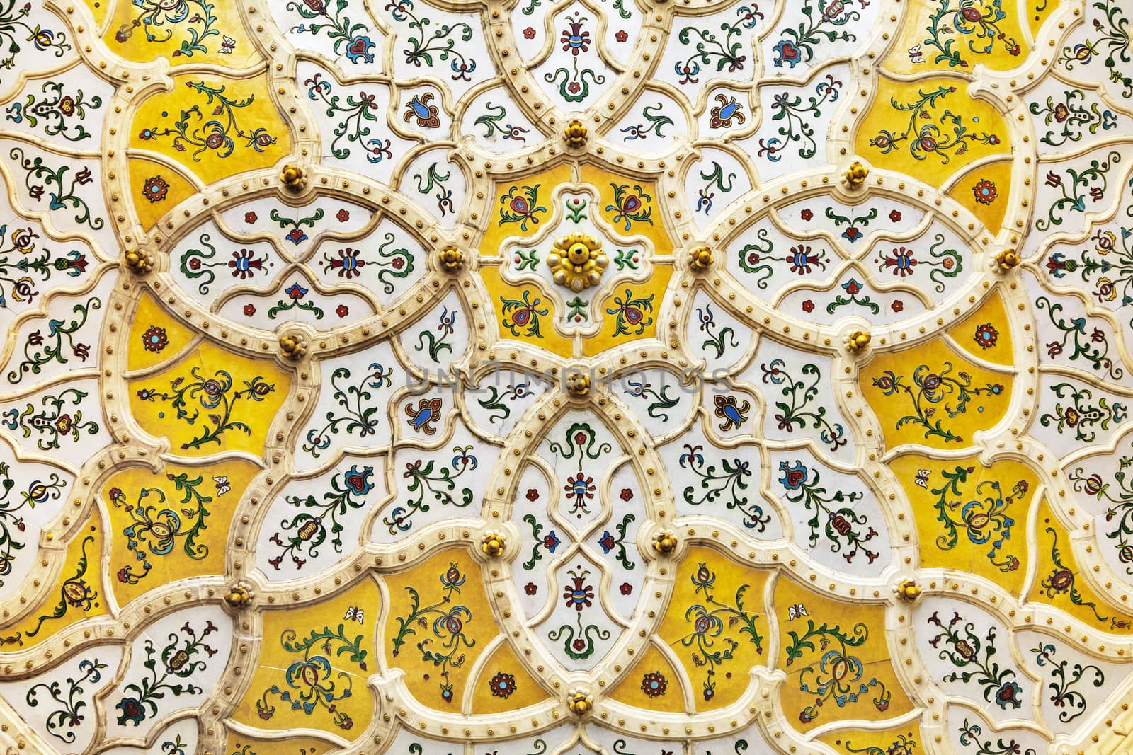 Ceiling of Museum of Applied arts in Budapest, Hungary