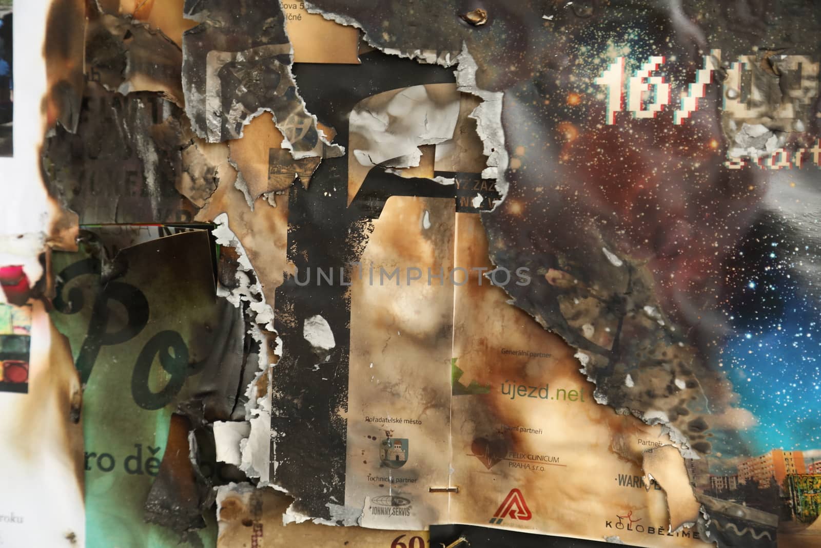 Burning Paper Texture