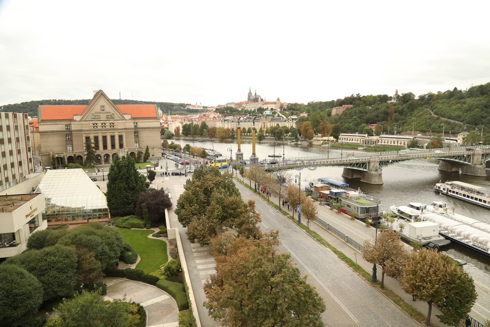 Tourist boat Europe