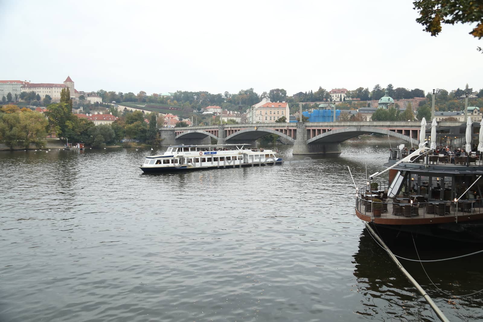 Tourist boat Europe