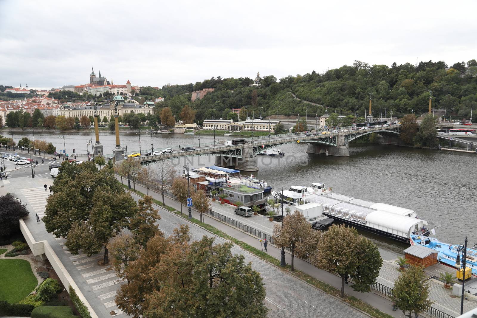 Tourist boat Europe