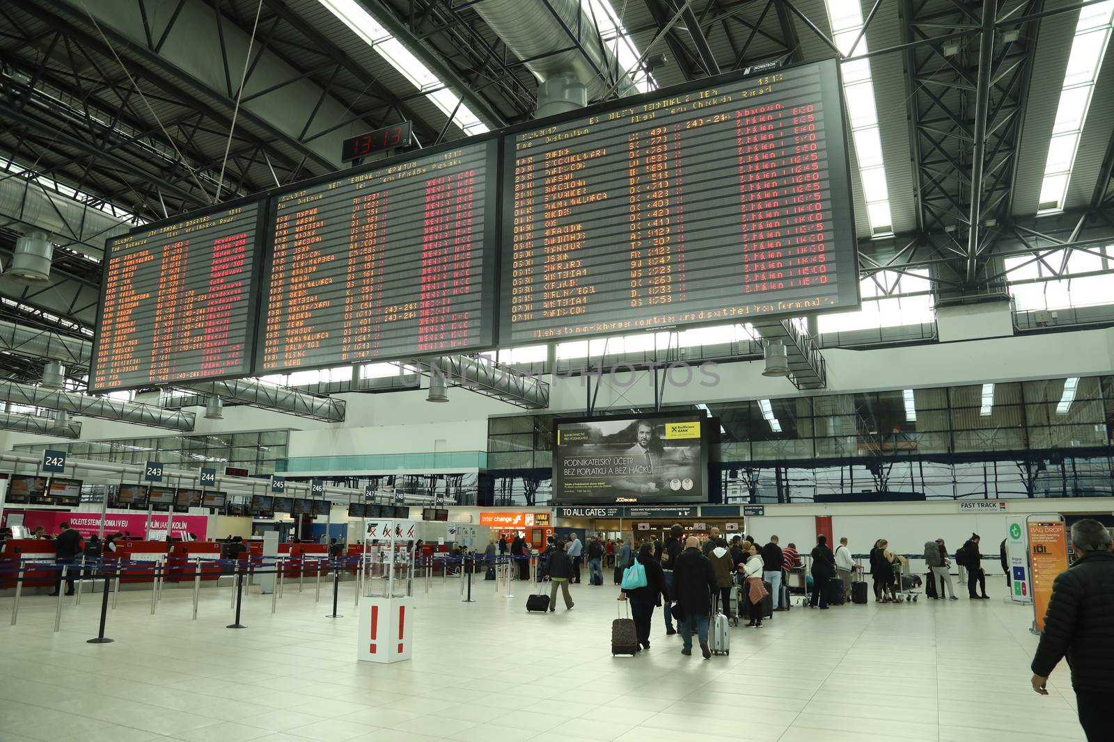 Interior of Air port