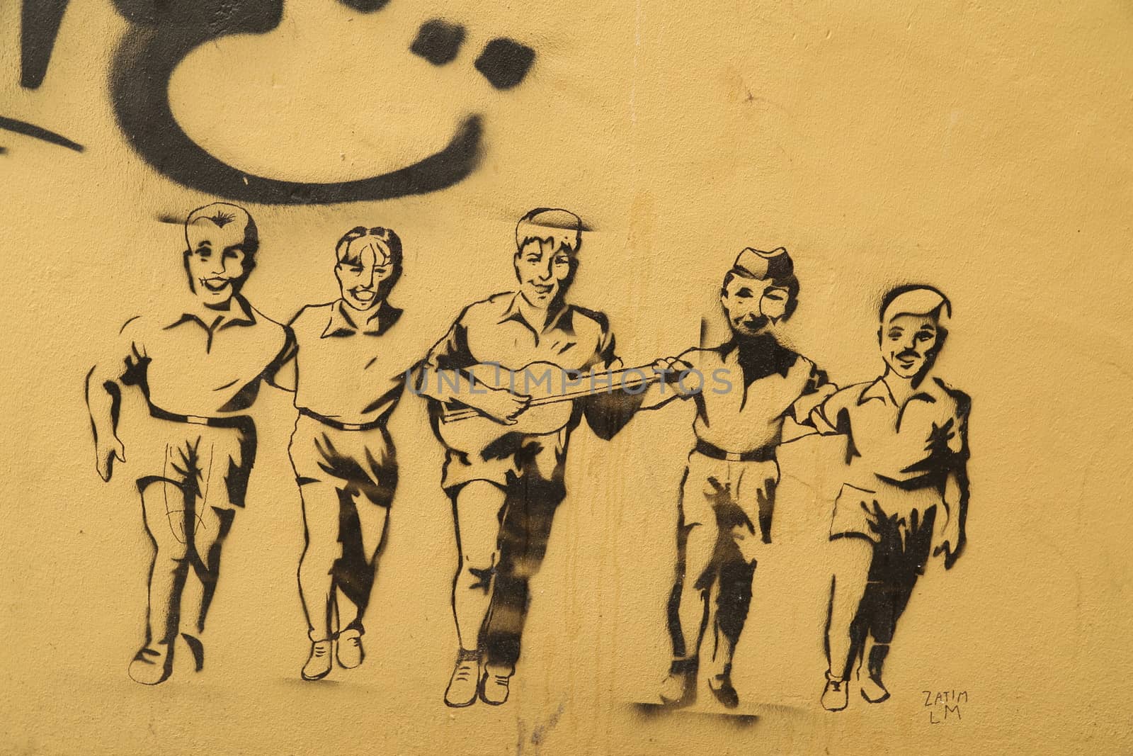 Art work on the wall