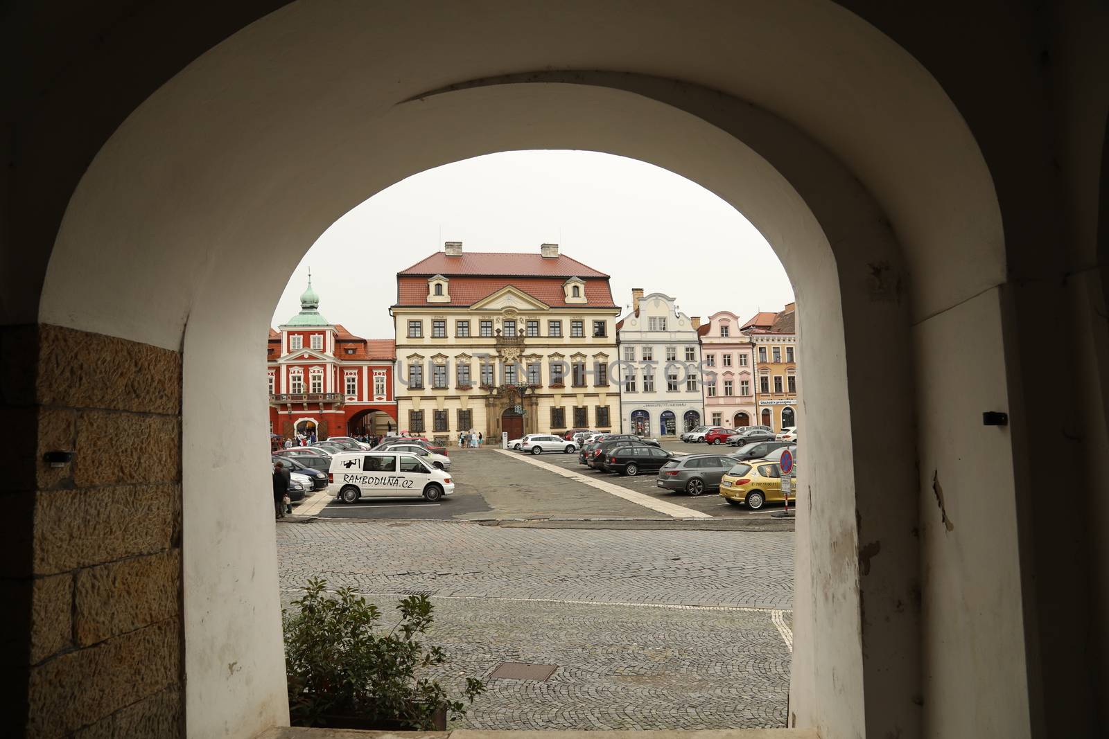 Tourist place in Prague Europe