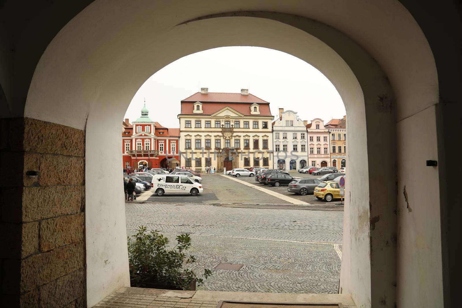 Tourist place in Prague Europe