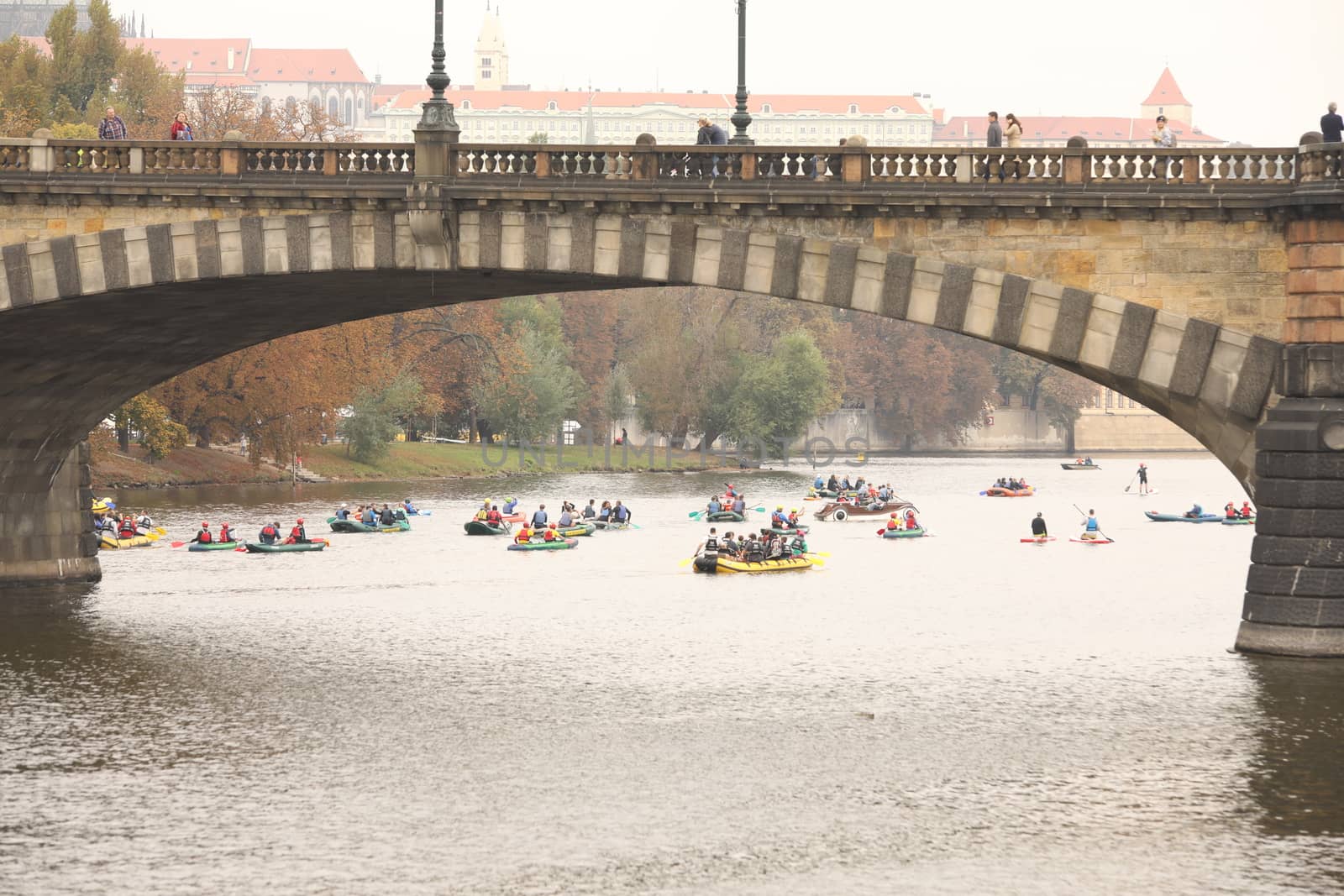 Tourist place in Prague Europe