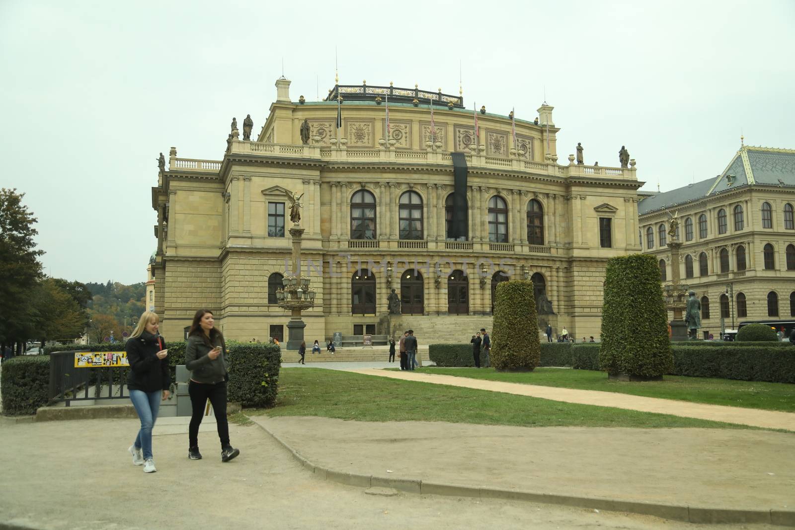 Tourist place in Prague Europe
