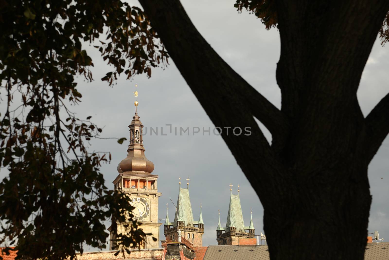 Tourist place in Prague Europe