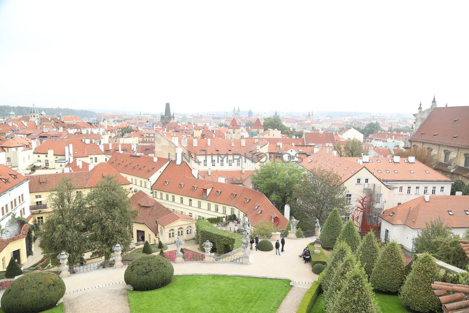 Tourist place in Prague Europe