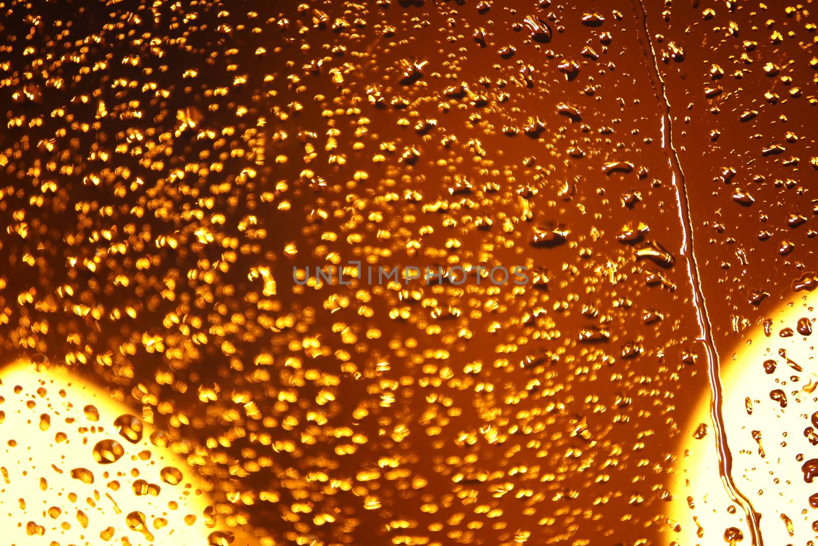 Rain Drops on a Glass