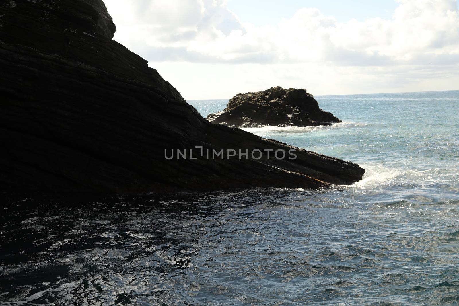Water waves in the sea