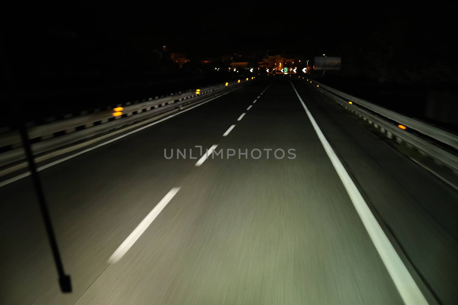 Street lights on the Bridge