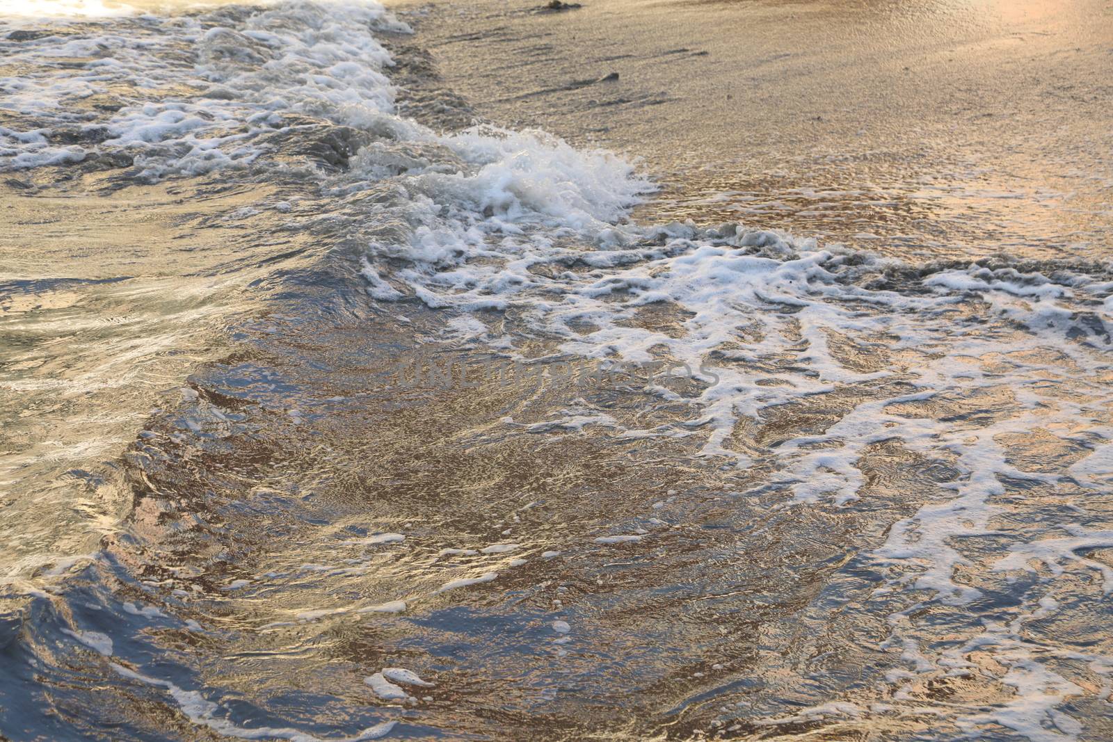 Water waves in the sea
