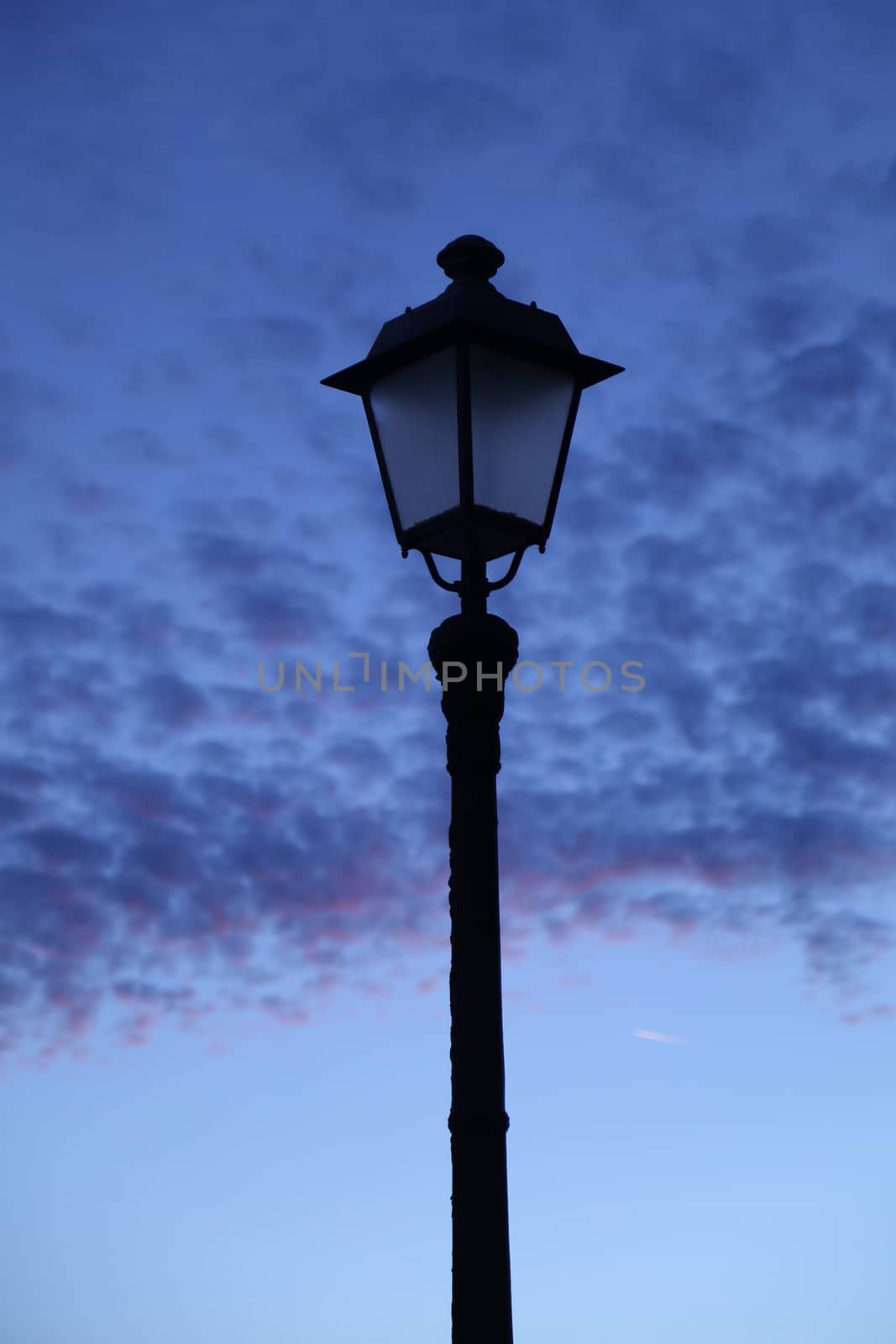 Street lights on the Bridge