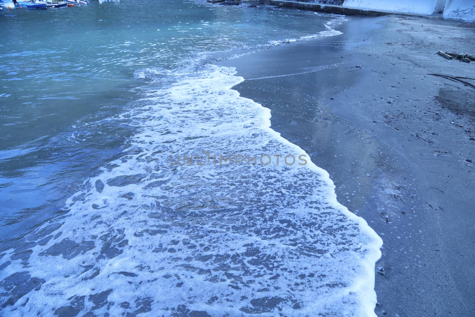 Water waves in the sea