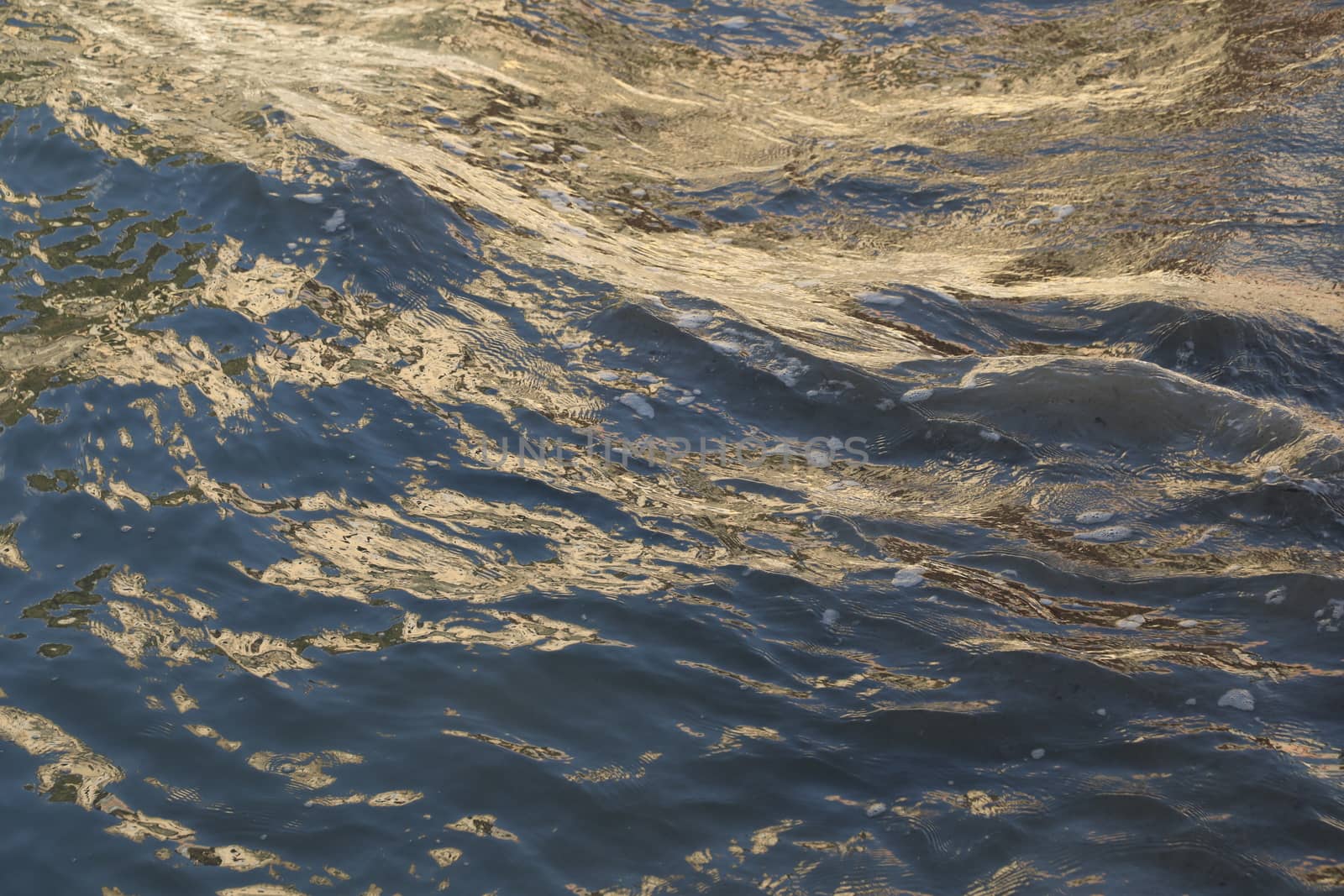 Water waves in the sea