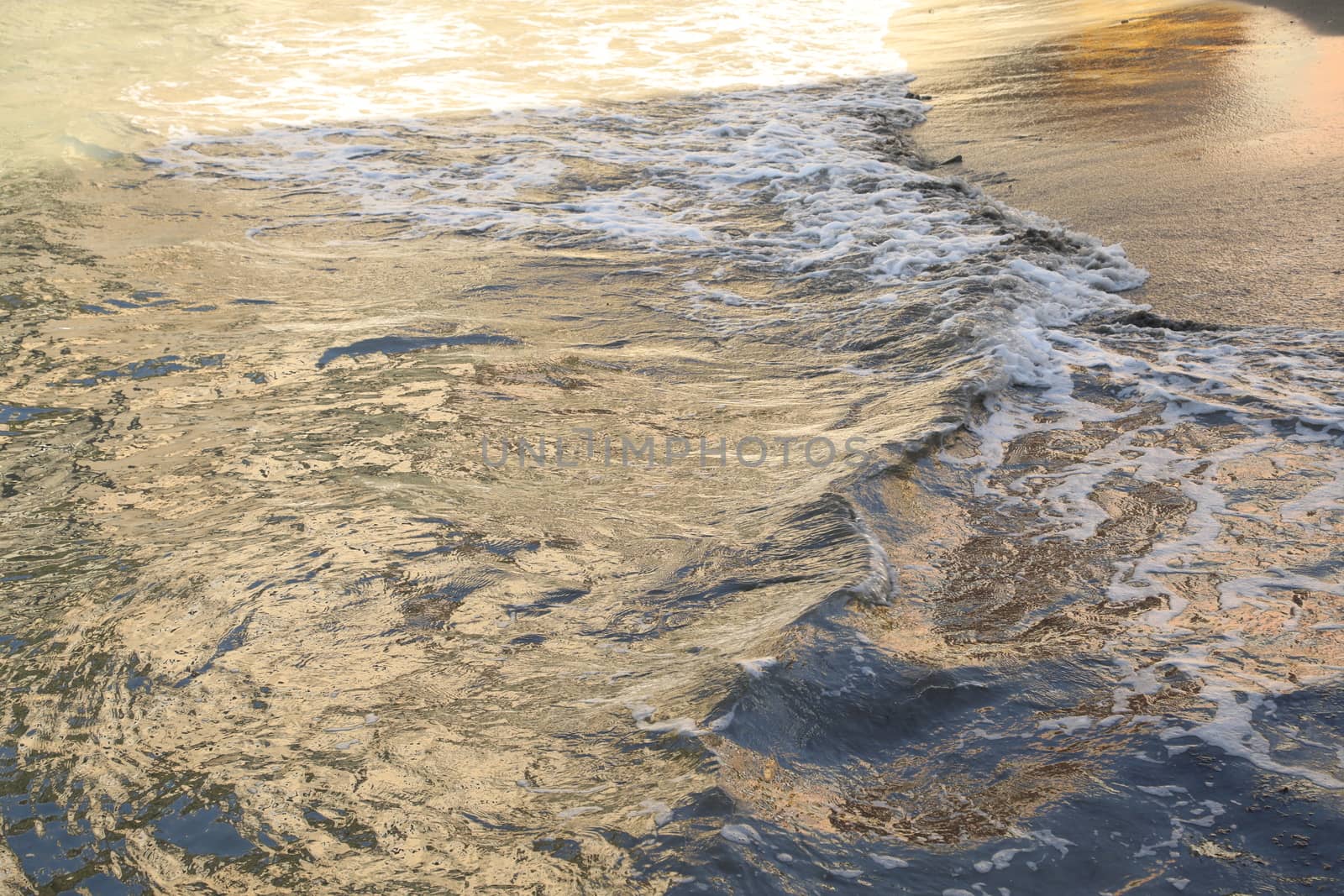 Water waves in the sea
