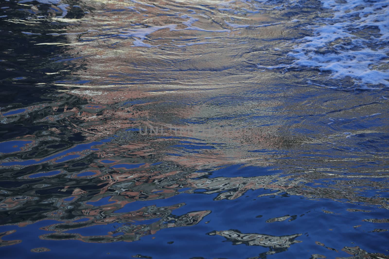 Water waves in the sea