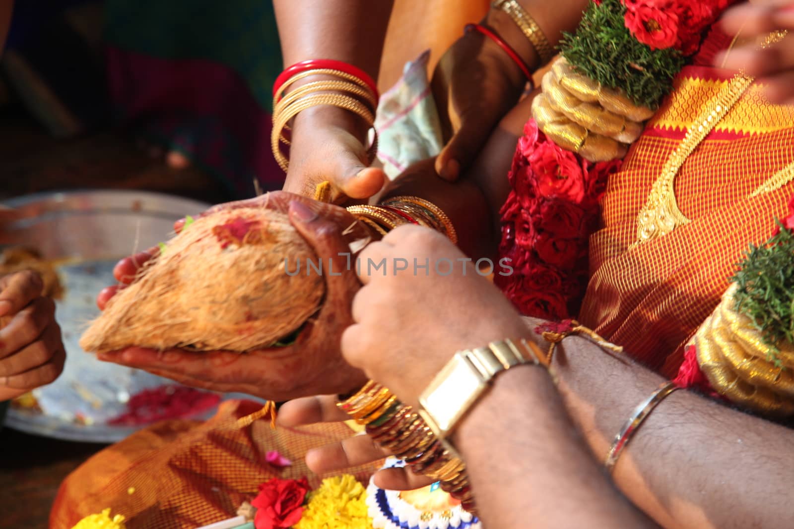 Color  Bangles closeup